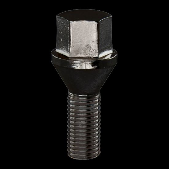Picture of Bolt Kit (20 Pcs) - 12x1.5mm - Conical - Black